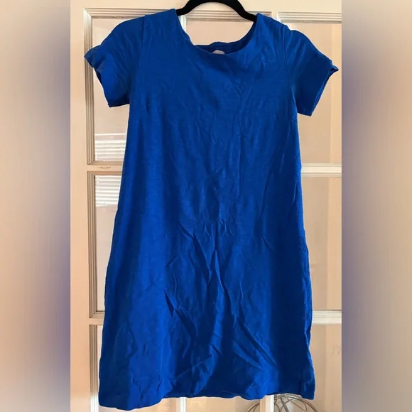 ❤️‍🔥$7 Deal❤️‍🔥GAP Royal Blue T-Shirt Dress - Picture 4 of 9